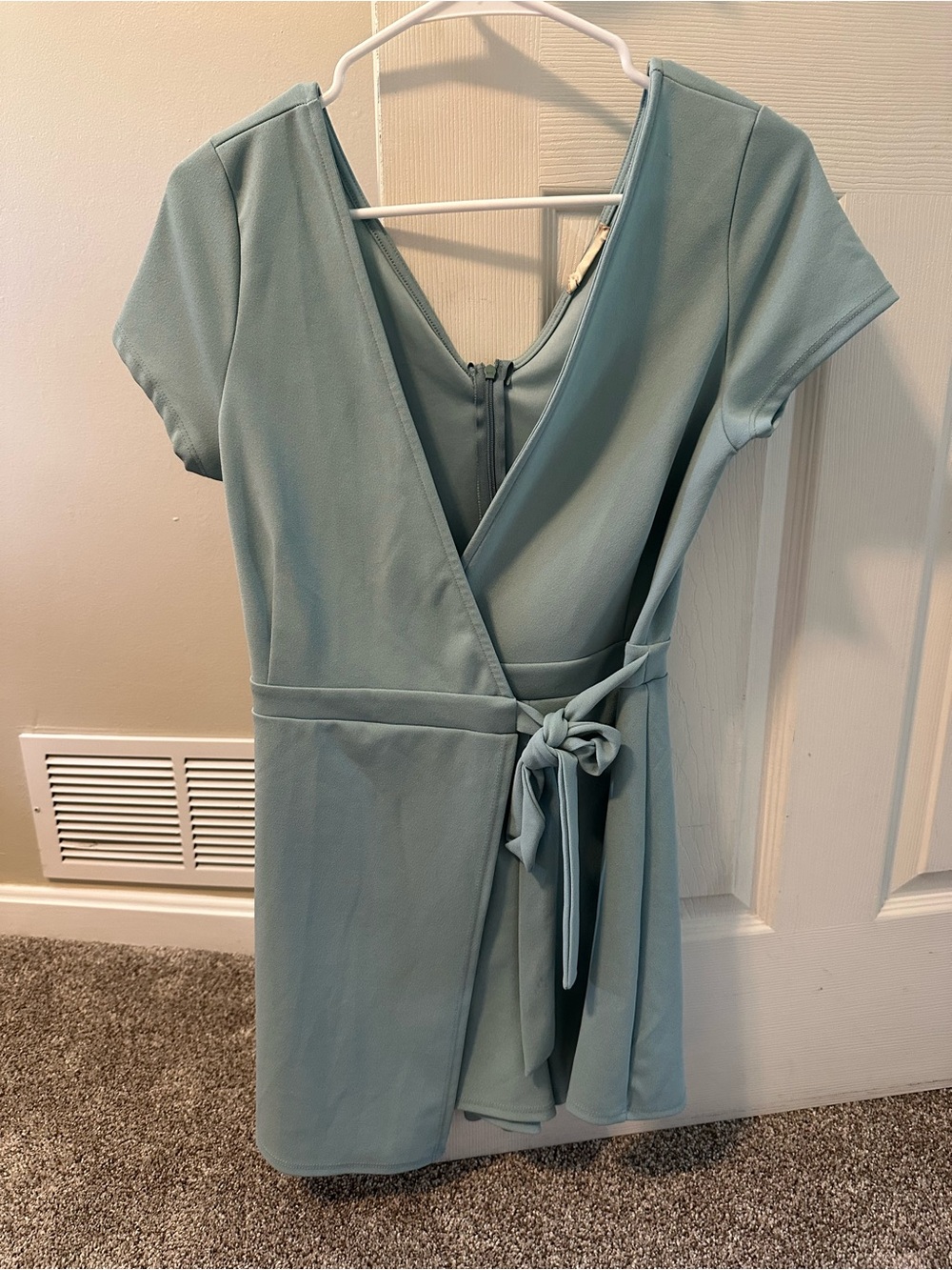 Altar'd State Sage Wrap Romper